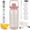Half Gallon Water Bottle and Plastic Gallon Water Jugs Wholesale 2.2L Candy Colors
