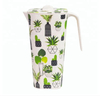 2024 Fashion Plastic Bamboo Fiber Water Drinking Jug With Side Handle