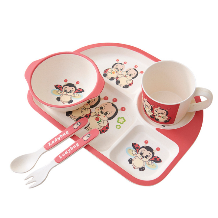 Wheat Straw Plates Sets Dinnerware Sets