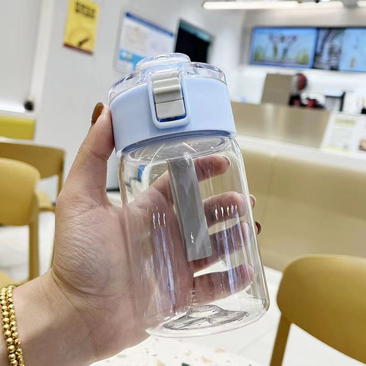 Botella Agua Transparente High Quality Customizable Clear Plastic Drinking Bottles Water Bottle