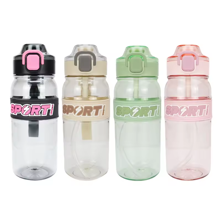 1000Ml Summer New High Temperature and Non-slip Outdoor Activities Portable Plastic Water Bottle With Handle