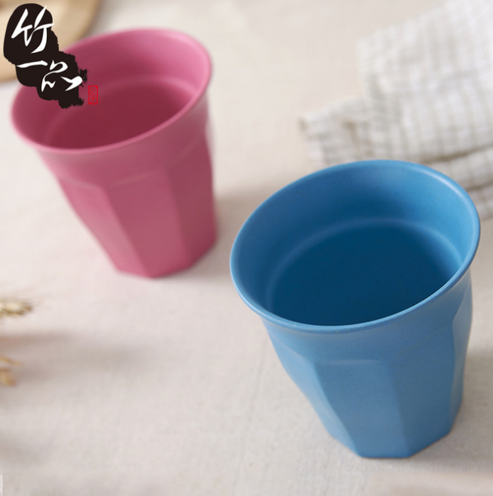 Brief Style Degradable Bamboo Fiber Coffee Cup Custom