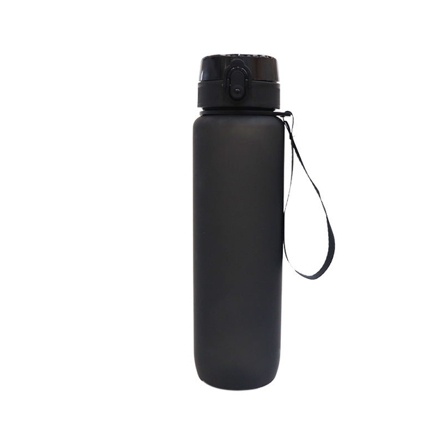 Solid Color 34oz Large Capacity Fitness Plastic Water Cup Easy to Clean and Comes with a Strainer