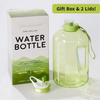3.78L Large Capacity High Temperature and Drop Resistant Portable Straight Drink Mountain Climbing Plastic Water Bottle