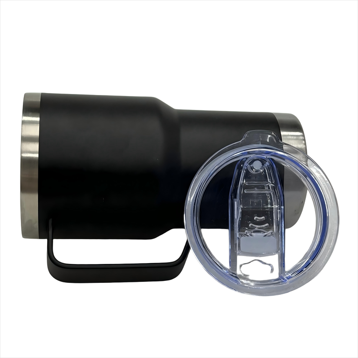16oz 304 Stainless Steel Cup One Touch Open Leak Proof Double Wall Vacuum Insulated Car Mug
