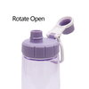 Custom Wide Mouth Portable Transparent Reusable Bpa Free Plastic Water Bottles With Handle