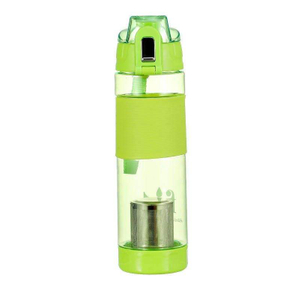 New 22oz Product BPA Free Plastic Alkaline Hydrogen Sports Water Bottle with Stainless Steel Filter