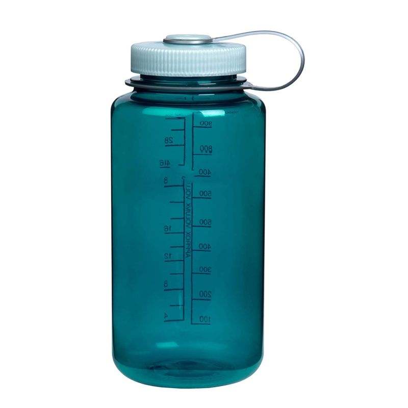 Simple Style Wide Mouth Plastic Cup with Scale Lines Sport and Gym Allowing Direct Drinking and Equipped with a Handle Rope