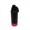 High Quality 780ml Double Wall Stainless Steel Bottle Water with Handle and Non slip Silicone Sleeve