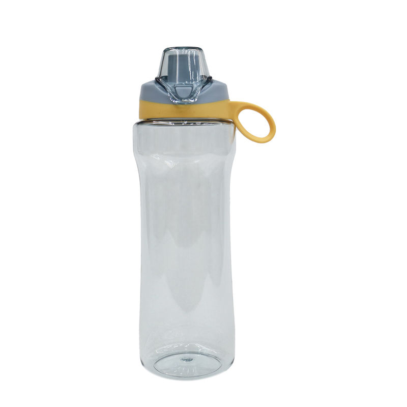 650ml Sports Water Cup Made of Tritan Material with a Handle Transparent and Colored Leak Proof Portable Plastic Water Bottle