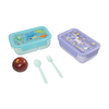 1000ML Lunch Box PP Material with Forks and Spoons Beautiful Design Food Grade Children Bento Box Gift Box