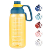 1.8L Sports Water Bottle BPA Free Drinking Bottle Gym Large Capacity Plastic Water Bottle