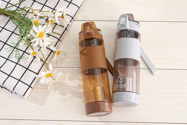 2024 New Product Custom Sport Plastic Hydrogen Rich Water Alkaline Water Bottle