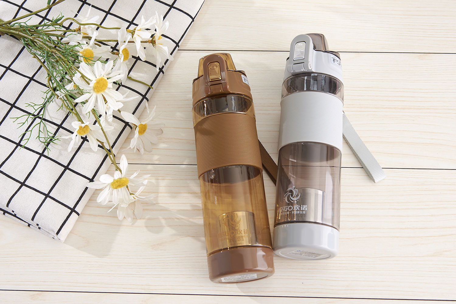 2024 New Product Custom Sport Plastic Hydrogen Rich Water Alkaline Water Bottle