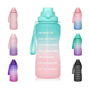 128oz New Design High Quality Export Oriented Plastic Sports Bidon Plastic Water Bottles From Indonesia
