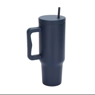 40Oz Double Wall Insulation Insulated Stainless Steel 304 Tumbler Cups With Lid and Straw Handles