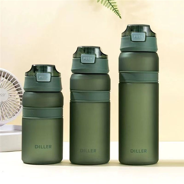 2023 New 800ml Tritan Plastic Water Bottle for Gym Sports