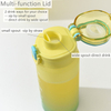 Botella De Agua Libre De Bifenol 1 L 1L 1 Liter Quality Plastic Bpa Free Custom Water Bottle