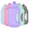 Botellas Agua Plastico Bouteille D'Eau Sport Garrafa Motivacional 2L New Design Simple Water Bottles Bottle 64Oz