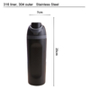 700ml Portable Large Capacity Handle Thermal Cold Cups Car Straw Cup 24oz Sports Bullet Water Bottle with Lids and Straws
