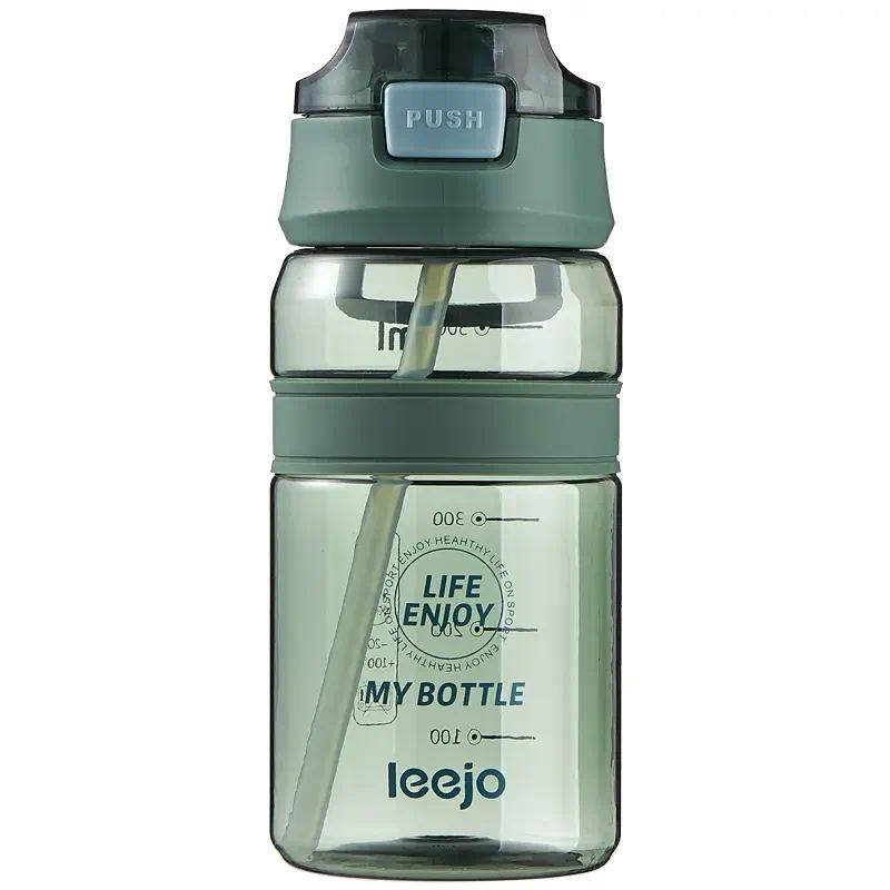 Botella De Agua a Prueba De Fugas Small Reusable Clear Bpa Free Plastic Drinking Bottle Gym Water Bottles