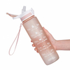 Garrafa De Agua Personalizada Bonita Botella De Agua Bpa Free Drinking Water Bottle Outdoor Clear Sports Water Bottles