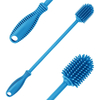 Durable Cup Washing Brush Portable Silicone Long Handle Bottle Brush Hang Hole Design Easy Storage Cleaning Bottle Brushes