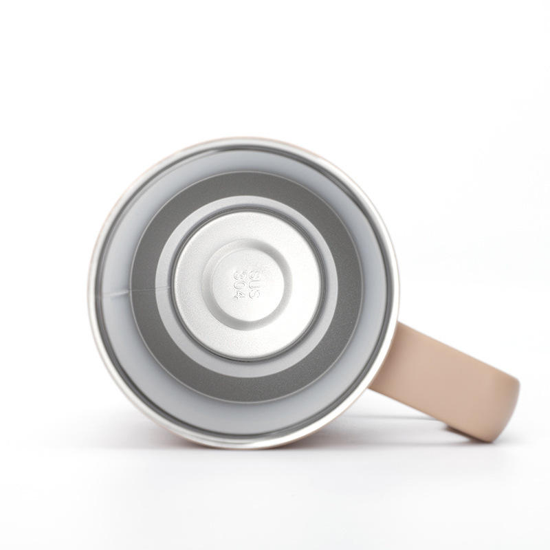 40 oz Insulated Vacuum Stainless Steel Tumbler Cup for Hot Cold Drinks With Handle and Straw