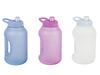 Custom Logo Bpa Free 64 Oz 1800Ml 1.8L Petg Gym Sports Water Bottle Drinking Bottles With Straw