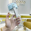 Botella De Agua De Plastico Portable Custom Bpa Free Plastic Tritan Sport Wide Mouth Water Bottle