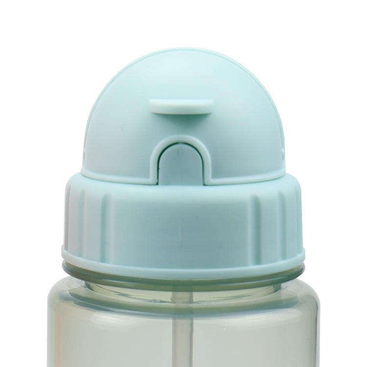 High Quality 600Ml Narrow Mouth Minimalist Leakproof Transparent Sipper Plastic Water Bottle for Kids