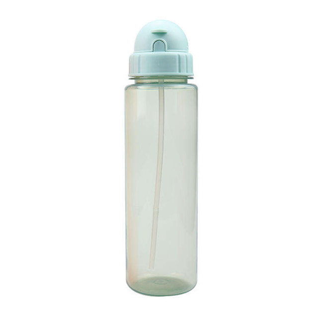 High Quality 600Ml Narrow Mouth Minimalist Leakproof Transparent Sipper Plastic Water Bottle for Kids