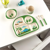 BPA FREE RPET New MATERIAL PLASTIC KIDS SETS with Cup Fork Spoon and Bowl Eco-friendly