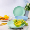 Platos De Fibra De Trigo 25 Cm Deep Dinner Wheat Straw Children Plate Plates