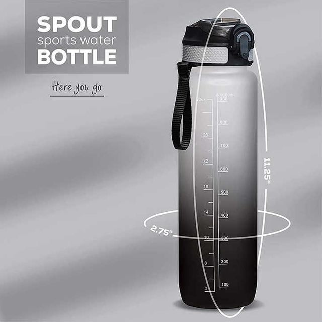 Botellas Plasticas 2023 Different Shape Plastic Reusable Custom Sport Bottle Manufacturers Eco-Friendly Water Bottles