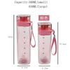 Bouteille Sport Botella De Agua Sin Bpa Best Daily Plastic Sport Bottle Bpa Free Custom Logo Water Bottles