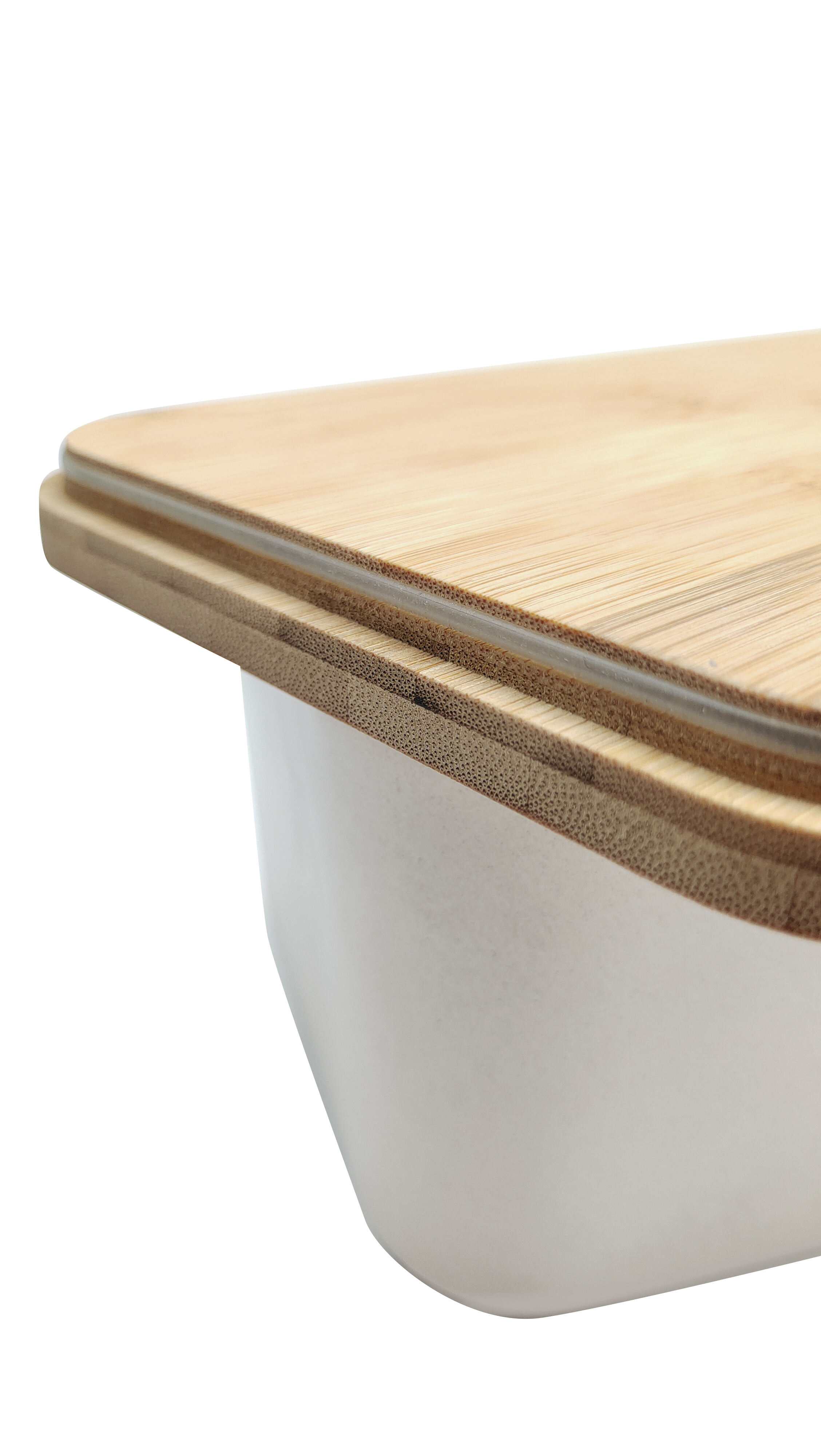 Reusable Custom Logo PLA PP Wheat Straw RPET Bento Box Bamboo Fiber Lunch Box with Silicone Band