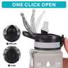 Botella De Agua Con Logotipo Personalizado Supplier Bottle With Straw Sports Gym Great for Hiking Large Capacity Water Bottle