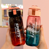 2024 500ml Drinking Bottle Sport Plastic Gradient Colour Water Bottle