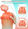 2023 New Design Bottiglia Motivazionale 64Oz 64 Oz Custom Personalised Motivational Sport Water Bottle With Time Marker