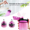 Garrafas De Gua Mutivacionais New Motivational Water Bottle Plastic Water Bottles With Straw