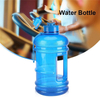 Custom Logo 64Oz Botella De Agua De 2 Litros Bpa Free Half Gallon Blue Plastic Sports Gym Water Bottle