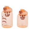 Aesthetic Water Bottle of Water With Straw Lid for Gym Travel Camping