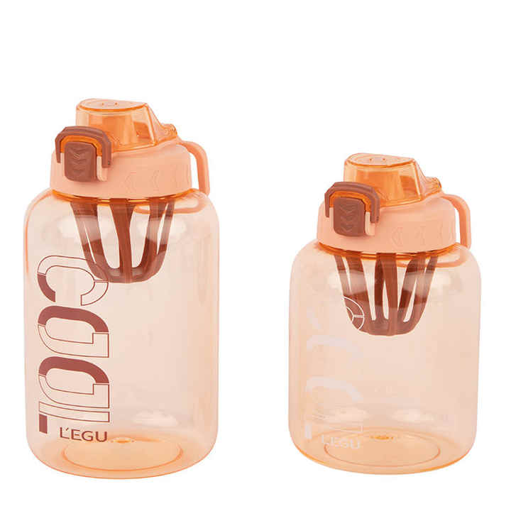 Aesthetic Water Bottle of Water With Straw Lid for Gym Travel Camping