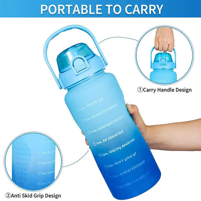 Gym Cute Water Bottle With Custom Logo for Kids Sports Bottles