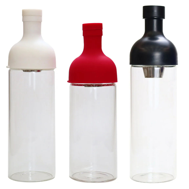 750Ml Eco Friendly Clear Tea Glass Drinking Bottles Water Bottle High Borosilicate Material