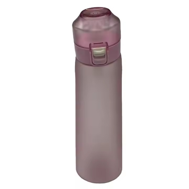 650Ml Plastic Tritan Gym Sports Flavour Air Scent Fruit Flavor Drink Bottle Flavored Water Bottle With Flavor Pod