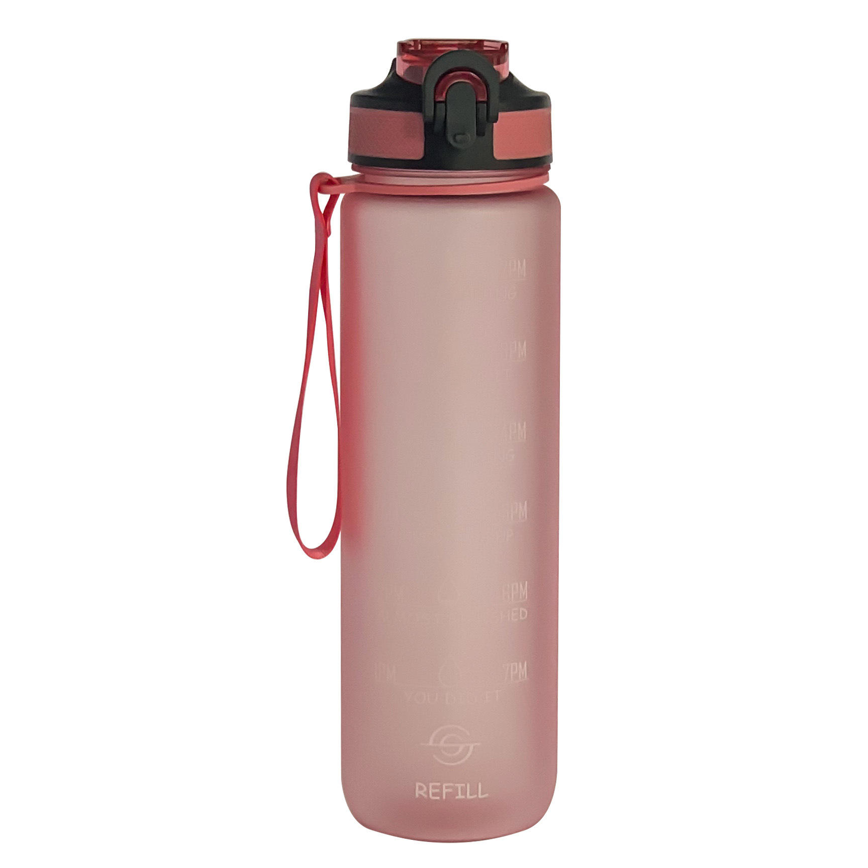 High Temperature Resistance Drop Resistance and Water Leakage Prevention Portable Outdoor Exercise Plastic Cup With Scale