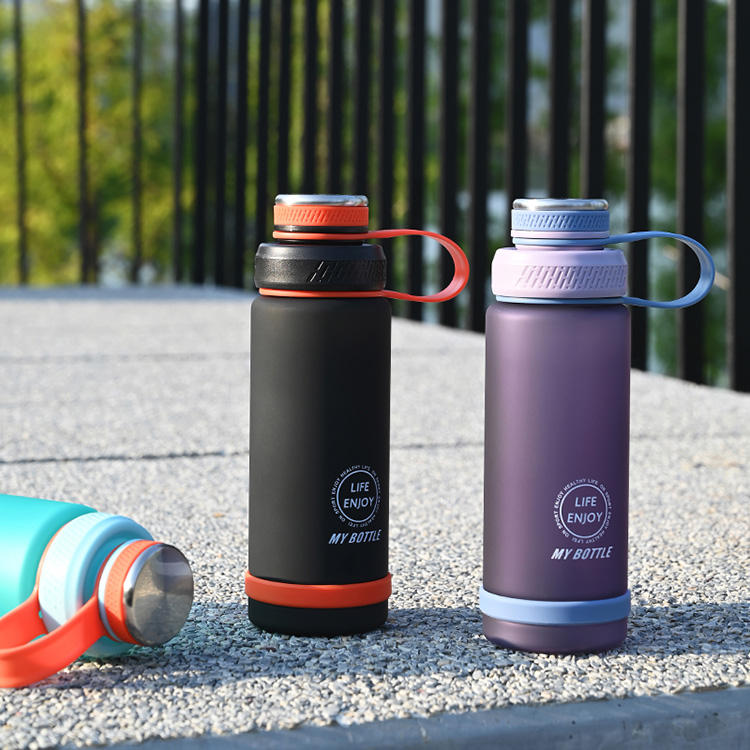 500Ml Botella De Agua Para Gimnasio Plastic Gym Sports Bpa Free Tritan Water Bottle With Time Marker