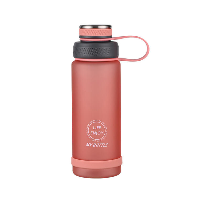 500Ml Botella De Agua Para Gimnasio Plastic Gym Sports Bpa Free Tritan Water Bottle With Time Marker